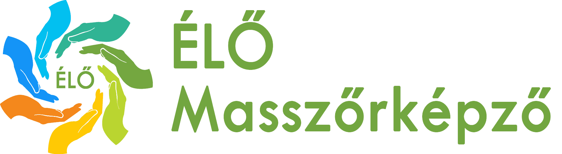 Élő Masszőrképző logó - masszőr tanfolyam